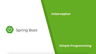 Spring Boot  Interceptor  Simple Programming [upl. by Micaela]