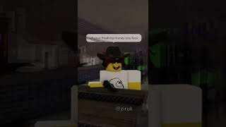 PRANK IN THE ROBLOX HOOD [upl. by Durstin]