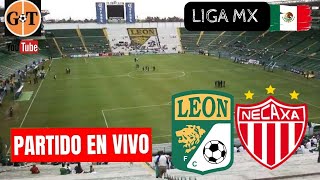 LEON VS NECAXA EN VIVO 🛑 LIGA MX  APERTURA  Fecha4 EN GRANEGA [upl. by Onileva]