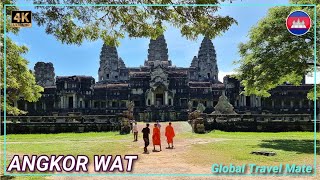 HOW IS ANGKOR WAT NOW No Tourists 🇰🇭 Cambodia [upl. by Yenobe]