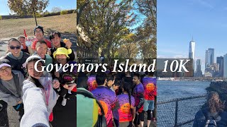 Governors Island 10K  Running Vlog [upl. by Cristiano537]