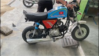 My Bike shop opning and 2 splendor bike 2006model And 2012 model mini bike road raning step [upl. by Tteve]