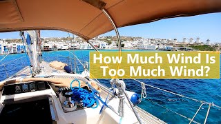 Ep 90 How Much Wind is Too Much Wind  Mykonos Greece [upl. by Nava]