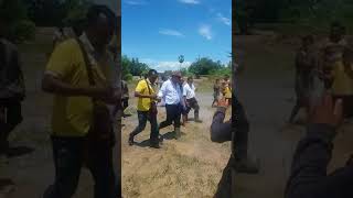 Bupati Malaka Provinsi NTT Stef Bria Seran Pantau Lokasi Banjir di Desa Motaain PosKupangcom [upl. by Kennard]