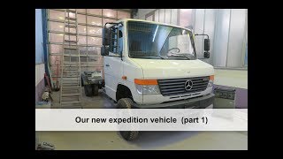 Mercedes Vario 4x4 our new expedition vehicle part 1 [upl. by Acul744]