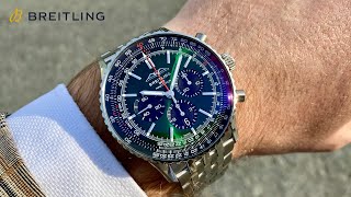 Breitling Navitimer B01 Chronograph 46 mm green [upl. by Tedmund]