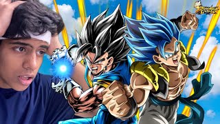 The Legendary Super Saiyans Fight With Ultra Instinct Dragon Ball Legend [upl. by Ainessey]