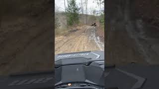 Ridge Riding Behind A RZR 200 EFI atv polarisoffroad canamoffroad offroad offroading [upl. by Ahsikar]