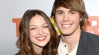 Glee Star Melissa Benoist Shows Off Engagement Ring [upl. by Yruok44]