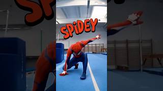 Spiderman flips in the Gym parkour [upl. by Rednaxela]