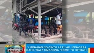 BP 3 minahan ng ginto at pilak sa Midsalip Zamboanga del Sur ipinasara [upl. by Gualtiero459]