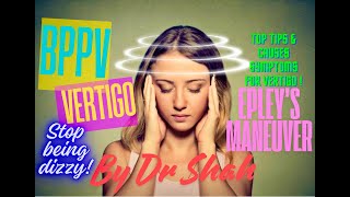 What is BPPV amp VertigoEpleys Maneuver Explained To Relieve Symptomshealthawarenessbppv vertigo [upl. by Udella]