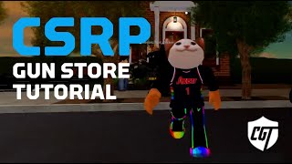 ROBLOX  CONNECTICUT STATE ROLEPLAY – UPDATE WHERE AND HOW TO GUNS TUTORIAL [upl. by Thom]