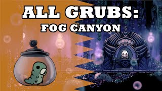 ULTIMATE Grub Guide  Fog Canyon【Hollow Knight】 [upl. by Abott666]