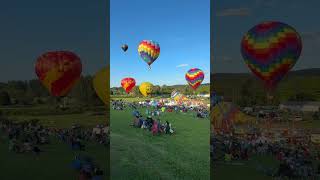 33rd Annual JPMorgan Chase Hudson Valley HotAir Balloon Festival 2024 in Union Vale New York [upl. by Adnoraj807]