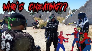 SC VILLAGE PAINTBALL  WHOS CHEATING  BAGHDAD [upl. by Aizan]