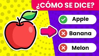 Test de Alimentos y Bebidas en Inglés 🍵🍎🥑  English Test 📝  Nivel Fácil ✅ [upl. by Korey]