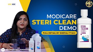 MODICARE STERICLEAN DEMO [upl. by Bogusz]