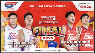 SMA JUBILEE JAKARTA VS SMA BUKIT SION JAKARTA  Final Honda DBL with Kopi Good Day [upl. by Nesta519]