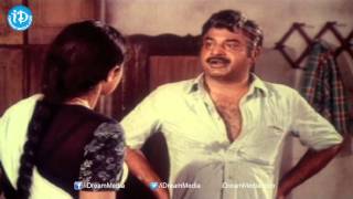 Jayam Manade Movie  Sridevi Kanchana Prabhakar Reddy Emotional Scene [upl. by Orravan]