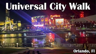 Universal CityWalk in Orlando [upl. by Mide617]