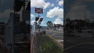 Queensland Rail train at Murrarie train station [upl. by Annim262]