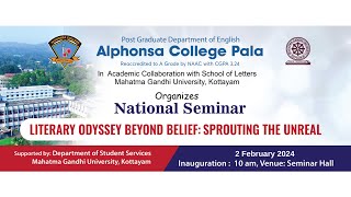 National Seminar  LITERARY ODYSSEY BEYOND BELIEF  SPROUTING THE UNREAL [upl. by Bloxberg82]