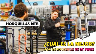 HORQUILLAS MTB UN EXPERTO LO EXPLICA TODO 🔧 CUÁL ES MEJOR MARCA [upl. by Steinway]