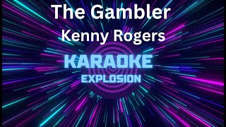 The Gambler  Kenny Rogers  Karaoke karaoke [upl. by Aicargatla]