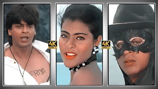 Baazigar O Baazigar 4K Status  Shahrukh KhanKajol  DHARMESH OFFICIAL [upl. by Margot]