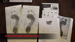 Lathrop and Sons 3D Foot Mapping Kit [upl. by Attelrahs]