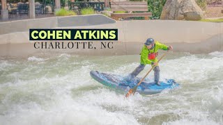 Cohen Atkins whitewater SUP [upl. by Ytirahs]