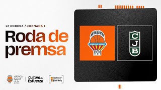 🔴 Rueda de prensa post J1 LF Endesa vs Joventut Badalona  Valencia Basket [upl. by Beedon]