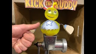 The Buddy in Meat Grinder Cardboard Game DIY [upl. by Asaert442]