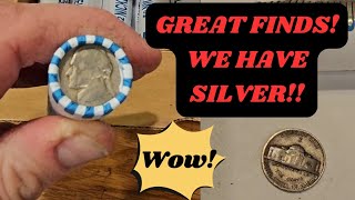 Coin Roll Hunting Nickels Silver Found unboxing coinrollhunting unwrapping silvercoins top10 [upl. by Artenehs210]