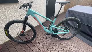 Santa Cruz Tallboy 2022 aqua [upl. by Nillor194]