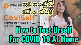 How To Use CoviSelf COVID RAPID Testing Kit By Mylabs for Home Testing RAPID Antigen Test Kit [upl. by Ming730]