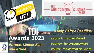 The Digital Insurance TDI Awards 2023 for Europe Middle East amp Africa Apply Now  Hurry up [upl. by Amethyst610]