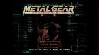 Konami Logo  MGS Title Screen HQ [upl. by Wan]