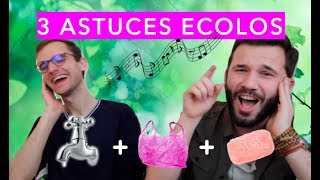 3 Astuces Écolos SIMPLES  Ca commence par moi Julien Vidal [upl. by Atalante]