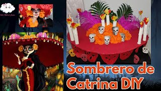 💀Como Hacer Sombrero de Catrina el Libro de la Vida DIY [upl. by Mor]