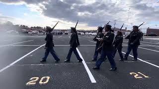 Barnwell high school drill team armed [upl. by Htiaf]