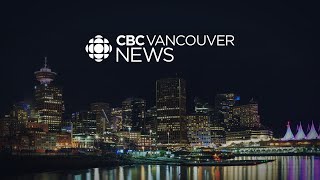 CBC Vancouver News at 11 June 20 Rail bridge fire leads to heavy black smoke in Richmond [upl. by Adnolrehs]