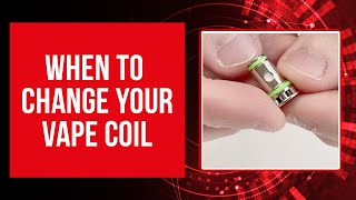 When to change your vape coil atomizer [upl. by Carper]