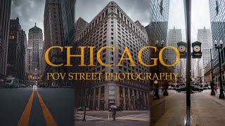 Sony A6600  Sigma 16mm F14 POV Street Photography in Chicago [upl. by Atnohsal18]