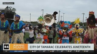 Tamarac celebrates Juneteenth with multiple performances [upl. by Ardnatal]