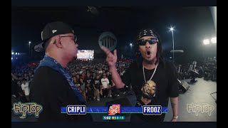 FlipTop  Frooz vs CripLi [upl. by Nauqe106]