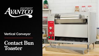 Avantco Vertical Bun Toaster [upl. by Ahsiloc]