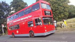 PRESERVED MCW Metrobus M1440 At Orpington Bus Garage Open Day [upl. by Ahtamat]