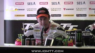 John Mcguinness funny press conference comment [upl. by Ynnor987]